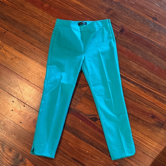 Talbots Pants - Talbots Teal Chatham Ankle Pants